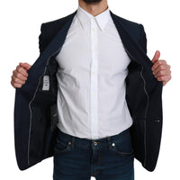 Blue Single Breasted  MARTINI Blazer