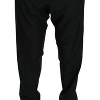 Black Dress Formal Trouser Men Wool Pants