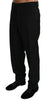 Black Slim Dress Formal Trouser Wool Pants