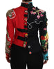 Coat Crystal Floral Baroque Sicily  Jacket