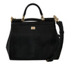 Black Fashion Sinner Patch Shoulder Borse Sicily Purse Bag