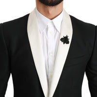 Black Wool Royal Bee 2 Piece MARTINI Suit