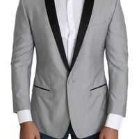 Light Gray Single Breasted SARTORIA Blazer