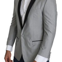 Light Gray Single Breasted SARTORIA Blazer