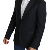 Black Wool Single Breasted  MARTINI Blazer