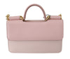 Light Pink Millennials Leather Mini Crossbody Borse Bag