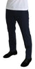 Dark Blue Slim Fit Formal Trouser Pants