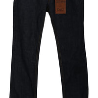 Blue SLIMMY Tight Trousers Denim Cotton Jeans