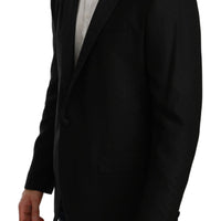 Black Slim Fit Coat Jacket MARTINI Blazer