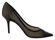 Amika 85 Black Pumps