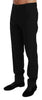 Black Formal Dress Trouser Virgin Wool Pants