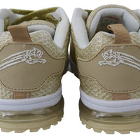 Gold Polyester Gretel Sneakers Shoes