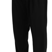 Black Formal Dress Trouser Wool Pants