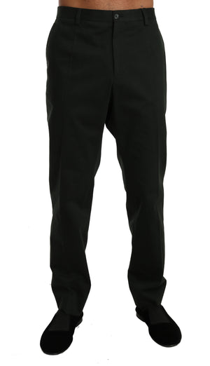 Gray Cotton Dress Formal Trousers