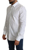 White Formal Dress Top SICILIA Cotton Shirt