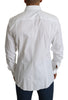 White Formal Dress Top SICILIA Cotton Shirt