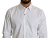 White Formal Dress Top SICILIA Cotton Shirt