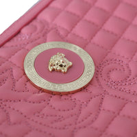 Quilted Nappa Leather Clutch Handbag