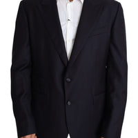 Black Wool Single Breasted NAPOLI Blazer