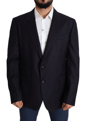 Black Wool Single Breasted NAPOLI Blazer