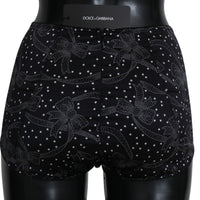 Black Bows Stars Bottoms Underwear