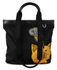 Black Year Of The Pig Shopping Tote Nylon Bag