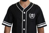 Black Baseball Jersey Shirt King Royal Love  T-shirt