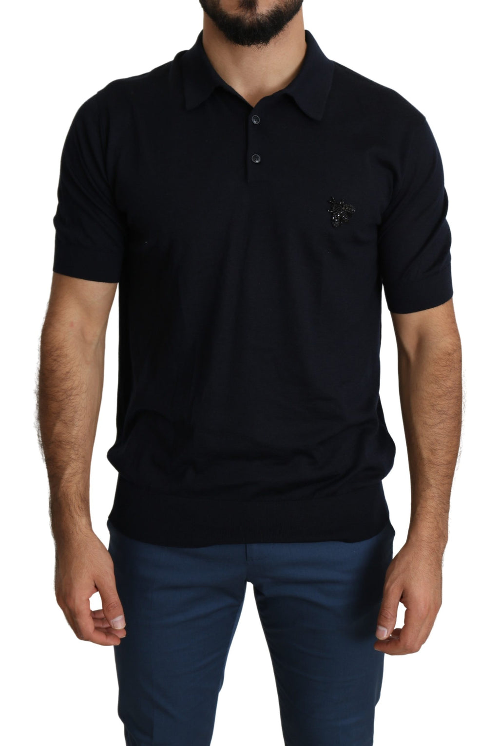 Black Bee Logo Polo Shirt Cashmere T-shirt