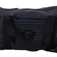 Blue Nylon Travel Bag