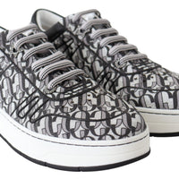 Hawaii Silver Black Glitter Sneakers