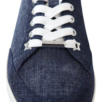 Miami Blue Denim Sneakers