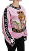 Pink Angel DG Devotion Velvet Sweater