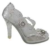 CINDERELLA Transparent Crystal Heels Shoes