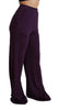 Purple Violet High Waist Wide Leg Trouser Pants