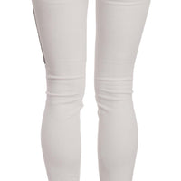 Queen Of Hearts Crystal Skinny Jeans