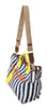 Blue White Striped Shopping Borse Women Tote Cotton Bag