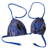 Royal Blue Two Piece Beachwear Bikini Swimsuit