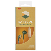 Retro In-Ear Wired Earbuds with Microphone (Green)