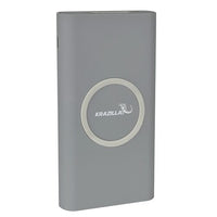 Krazilla KZP-WP03 3-in-1 10000mAh Power Bank w/Qi Wireless Charging Gray