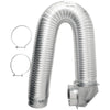 4" x 8ft UL Transition-Duct Single-Elbow Kit