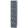 200-Watt 2-Way 6.5-Inch Slim-Design Tower Speaker for Home Theater and Music