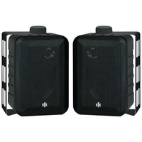 100-Watt 3-Way 4-Inch RtR Series Indoor-Outdoor Speakers (Black)