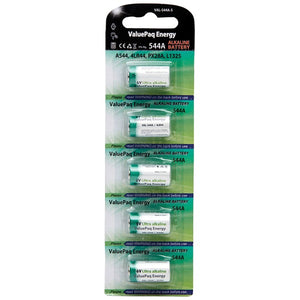 ValuePaq Energy 544A Alkaline Cylindrical Cell Batteries, 5 pk