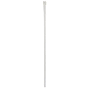 Temperature-Rated Cable Ties, 100 pk (White, 7.5")