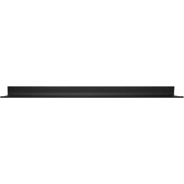 48-Inch No-Stud Floating Shelf(TM) (Black Powder Coat)