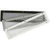 4" x 16" Galvanized-Steel Soffit VentGuard (Black)