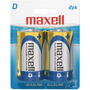 Alkaline Batteries (D; 2 pk; Carded)