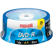 4.7GB 120-Minute DVD-Rs (25-ct Spindle)