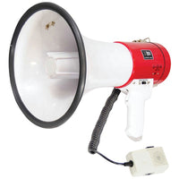 Professional Piezo Dynamic 50-Watt Megaphone with USB