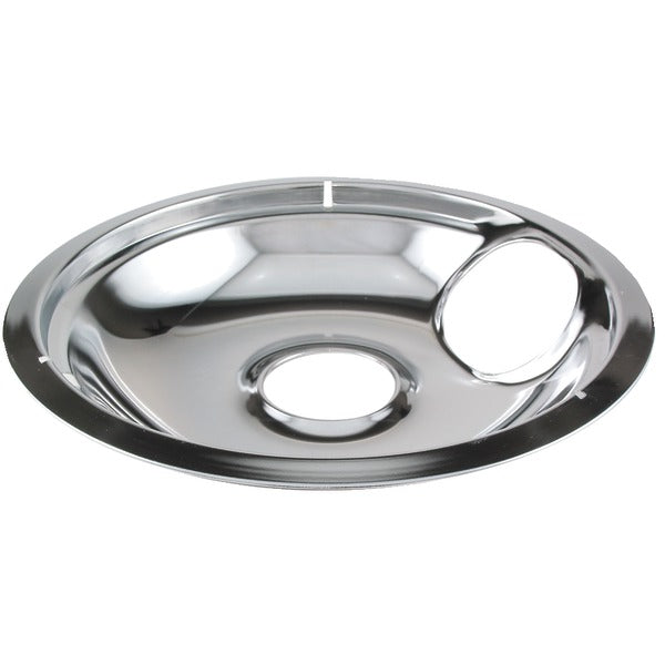 Universal Chrome Drip Pan (8")